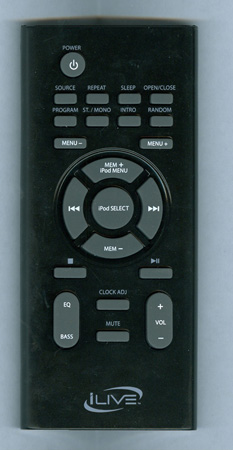 ILIVE REM-IH319B IH319B Genuine OEM original Remote