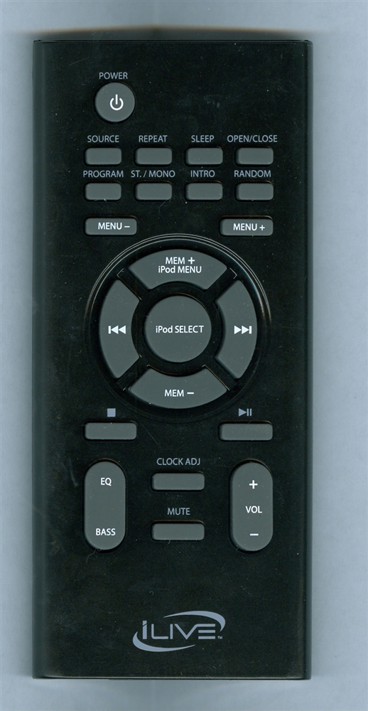 ILIVE REM-IH319B IH319B Refurbished Genuine OEM Original Remote
