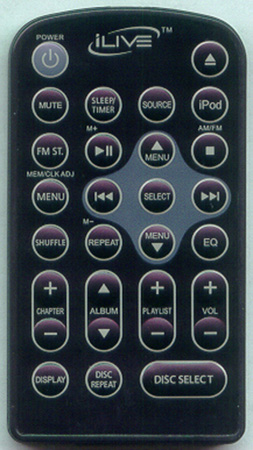 ILIVE REM-IH328B IH328B Genuine  OEM original Remote