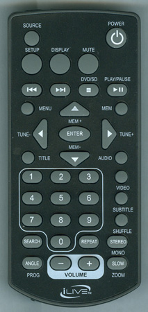 ILIVE REM-IBPD882 Genuine  OEM original Remote
