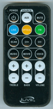 ILIVE REM-IT302 Genuine  OEM original Remote