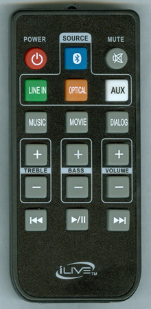 ILIVE REM-ITB284 Genuine OEM original Remote