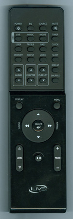 ILIVE REM-ITPW891 Genuine OEM original Remote