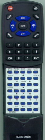ILO DVDR04RC01 replacement Redi Remote