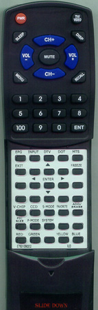 ILO E7501-056202 RC01B4 replacement Redi Remote