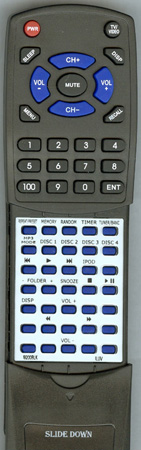 ILUV I9200-BLACK replacement Redi Remote