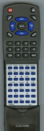 ILUV I9200-WHITE I9200 replacement Redi Remote