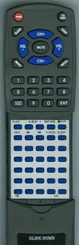 ILUV I199 replacement Redi Remote