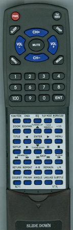 INITIAL RC710 INITIAL RC710 replacement Redi Remote