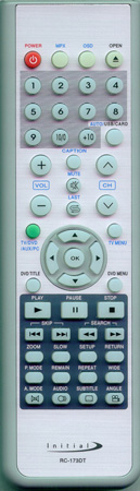 INITIAL S06110G RC-173DT Genuine  OEM original Remote