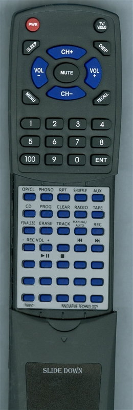 INNOVATIVE TECH ITRR501 replacement Redi Remote