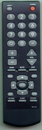 INSIGNIA 301-VTQ2092-19 RC-V19 Genuine  OEM original Remote