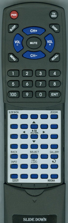INSIGNIA 32-25205 RMNSDPF09A replacement Redi Remote