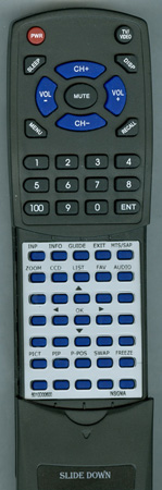 INSIGNIA 6010D00600 replacement Redi Remote