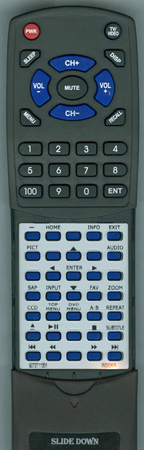 INSIGNIA 90.73T11.001 NS-RC07A-13 replacement Redi Remote