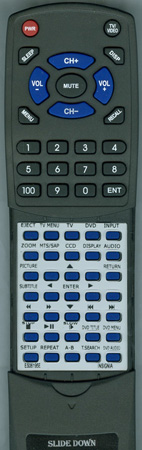 INSIGNIA ES06195E RC260E replacement Redi Remote