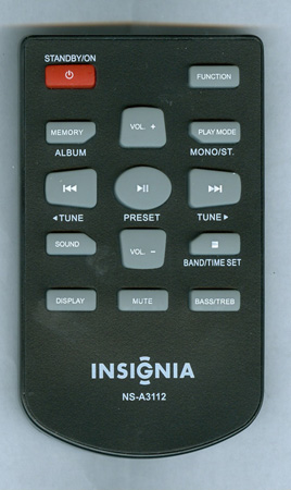 INSIGNIA 0861-00170000000 NSA3112 Genuine OEM original Remote