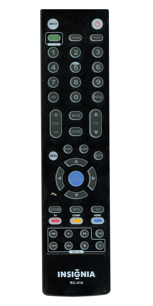 INSIGNIA 098GRABD6NEBYA RC-410 Refurbished Genuine OEM Remote