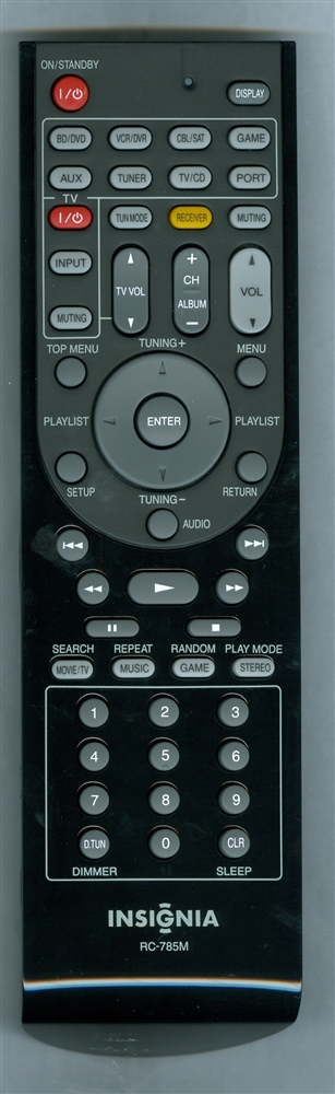 INSIGNIA 24140785 RC-785M Refurbished Genuine OEM Original Remote