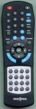 INSIGNIA 32-24160 DAV7631 Genuine  OEM original Remote