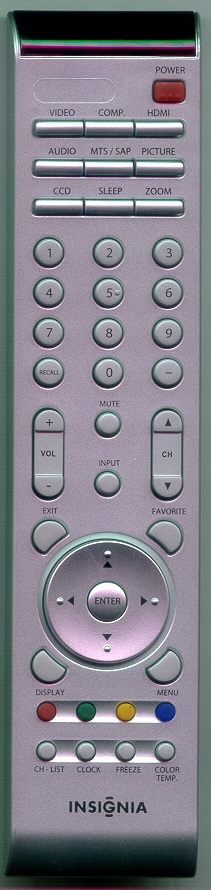 INSIGNIA 32-24640 NSL42P Refurbished Genuine OEM Original Remote