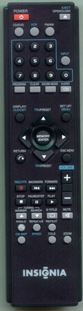 INSIGNIA 6710CDAM01F Genuine  OEM original Remote