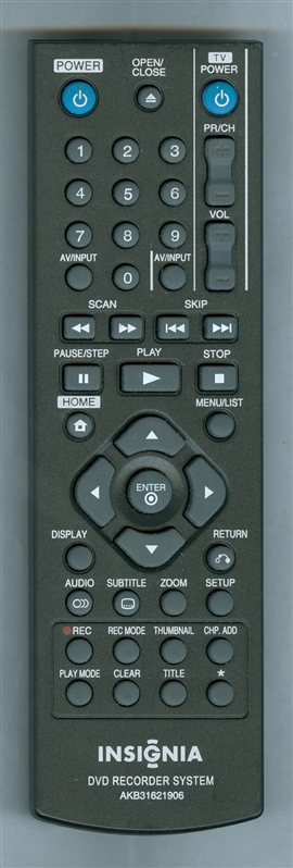 INSIGNIA AKB31621906 Refurbished Genuine OEM Original Remote