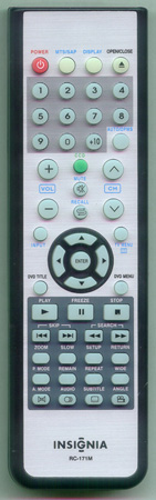 INSIGNIA ES06171B RC-171M Genuine  OEM original Remote