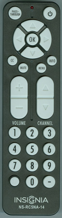 INSIGNIA-NS-RC5NA-14 Genuine  OEM original Remote