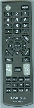 INSIGNIA NS-RC4NA-18 Genuine OEM original Remote