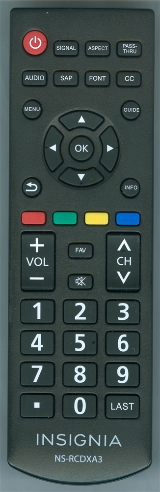 INSIGNIA NS-RCDXA3 Genuine OEM original Remote