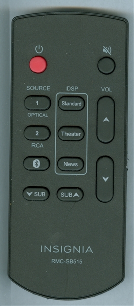 INSIGNIA RMC-SB515 Genuine OEM original Remote