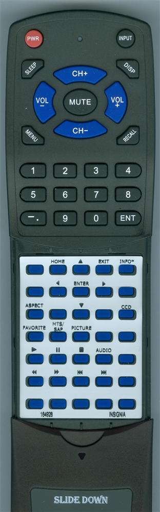 INSIGNIA 164928 NS-RC4NA-14 replacement Redi Remote