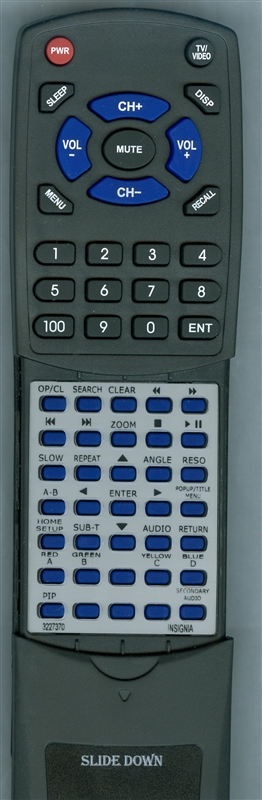 INSIGNIA 32-27370 BD005 replacement Redi Remote