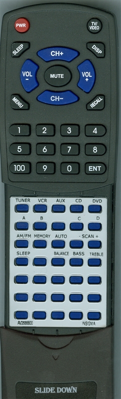 INSIGNIA AV2686800 replacement Redi Remote