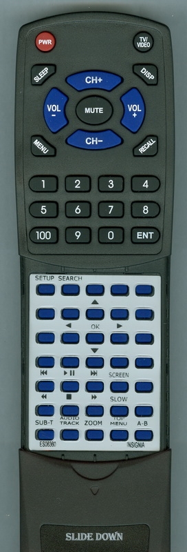 INSIGNIA ES06360 RC1719 replacement Redi Remote