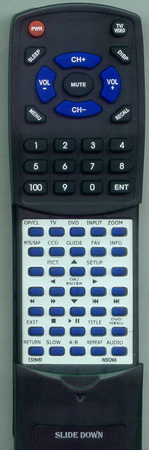 INSIGNIA ES06480 RC261 replacement Redi Remote