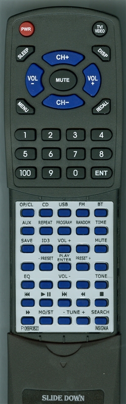 INSIGNIA F106BR0620 replacement Redi Remote