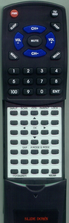 INSIGNIA HYDFSR-A205EP-2 replacement  Redi Remote