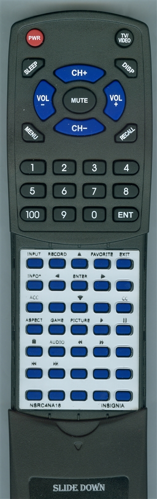 INSIGNIA NS-RC4NA-18 replacement Redi Remote