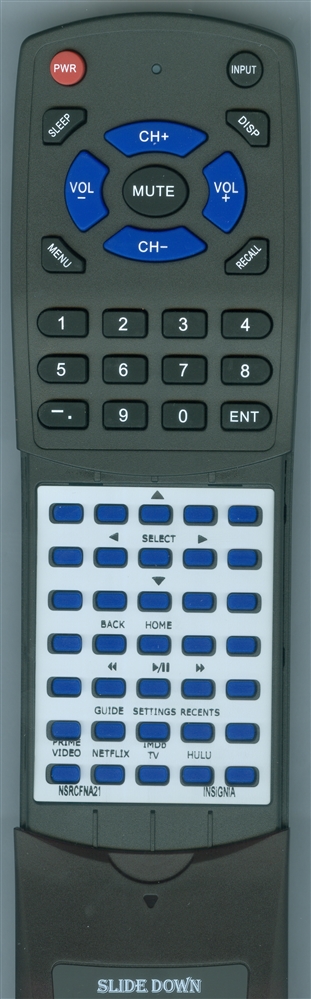 INSIGNIA NS-RCFNA-21 replacement Redi Remote