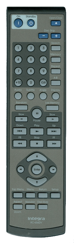 INTEGRA 24140656 RC-656DV Genuine OEM original Remote