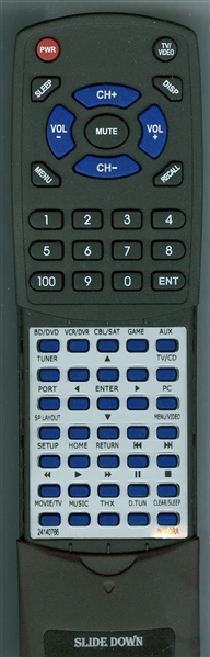 INTEGRA 24140766 RC-766M replacement  Redi Remote