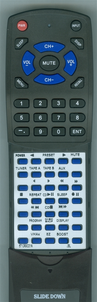 JBL 6710R-XC01A replacement Redi Remote
