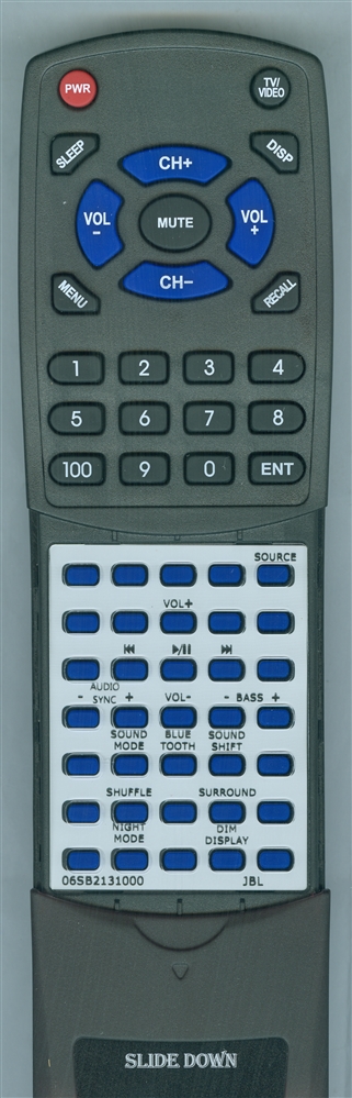 JBL 06-SB2131-000 replacement Redi Remote