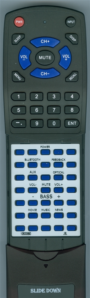 JBL 105000690 replacement Redi Remote