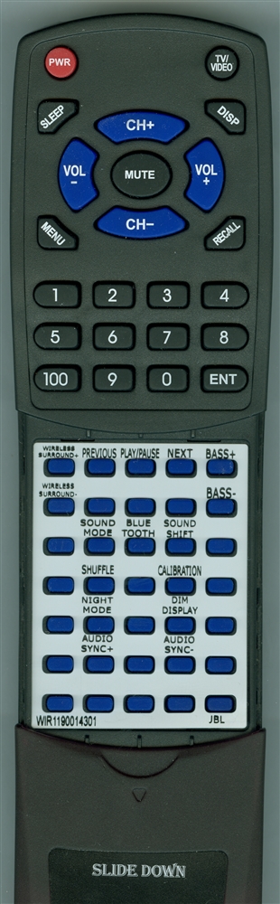 JBL WIR119001-4301 replacement Redi Remote