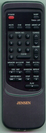 JENSEN 237AREM 237AREM Genuine  OEM original Remote