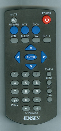 JENSEN JDTV1020 Genuine OEM original Remote