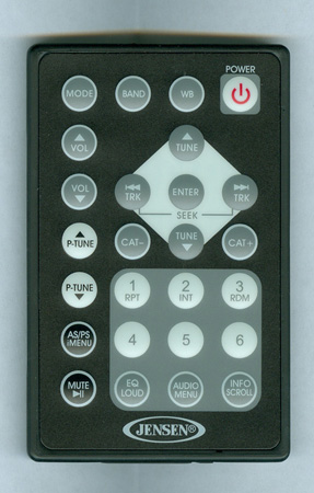 JENSEN REMVRCC Genuine OEM original Remote